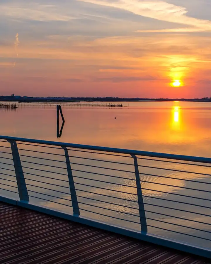 Sunset run Cavallino Treporti